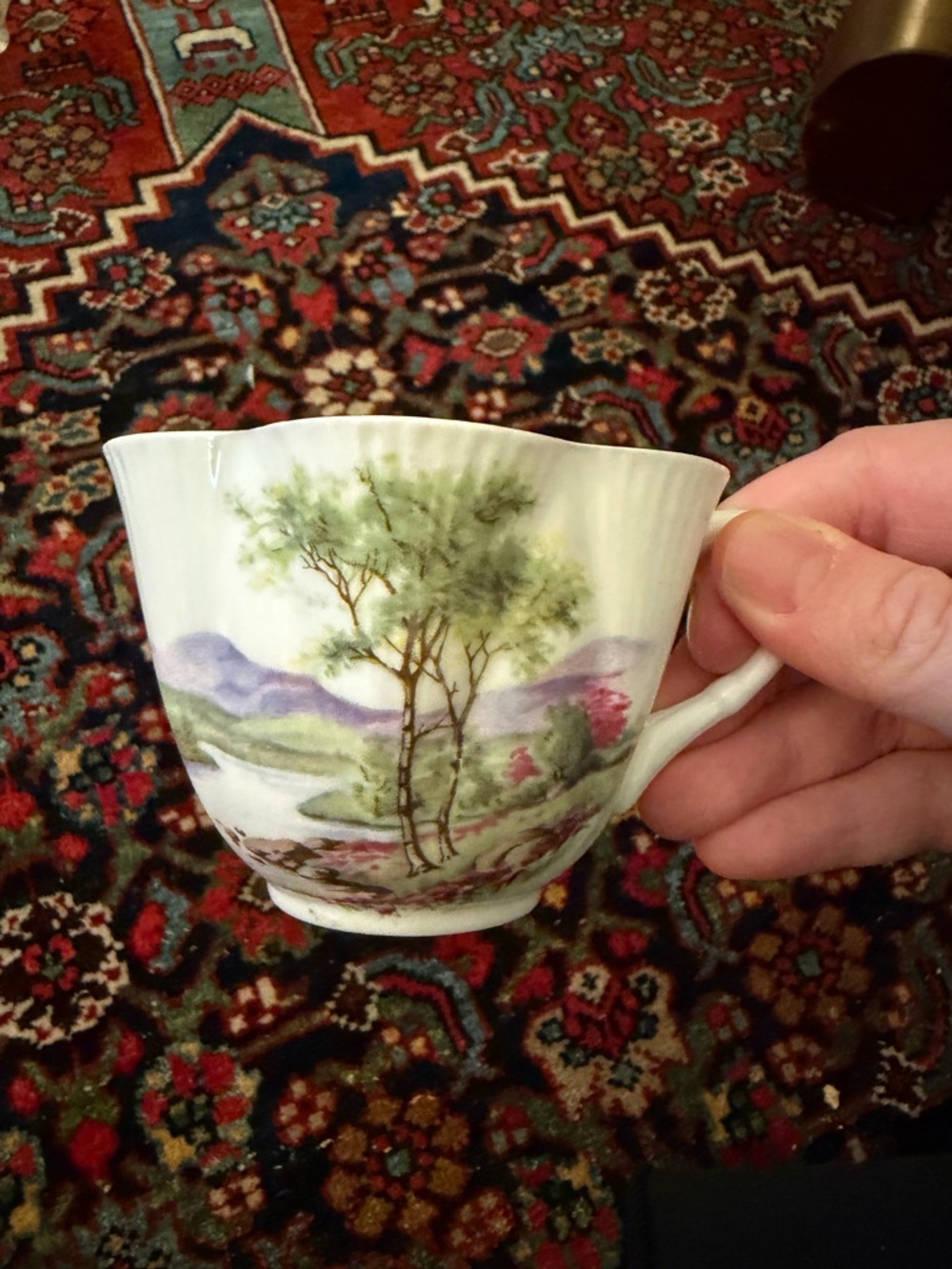 Rare Shelley England Fine Bone China cup and saucer - Picture 3 of 10